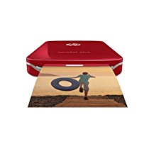 HP Sprocket Plus Instant Photo Printer, Print 30% Larger Photos on 2.3x3.4" Sticky-Backed Paper – Red (2FR87A)
